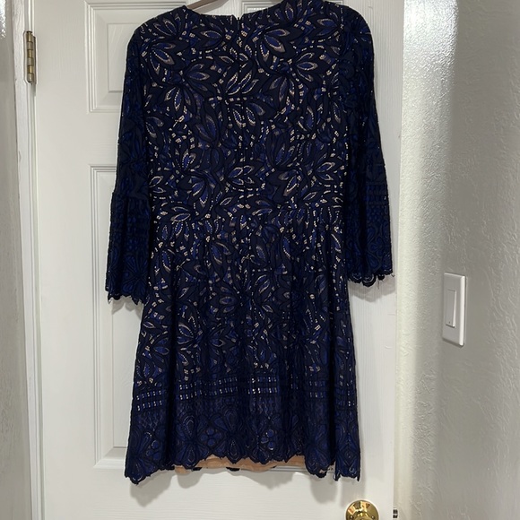 Eliza J Fit n Flare Dress - Picture 2 of 8